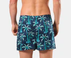 Mitch Dowd Men's Surfin' Palms Cotton Boxers 3-Pack - Green/Multi