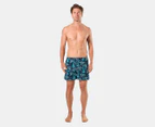 Mitch Dowd Men's Surfin' Palms Cotton Boxers 3-Pack - Green/Multi