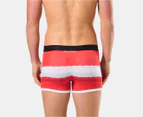 Mitch Dowd Men's Santa Pants Cotton Trunks & Santa Hat - Red