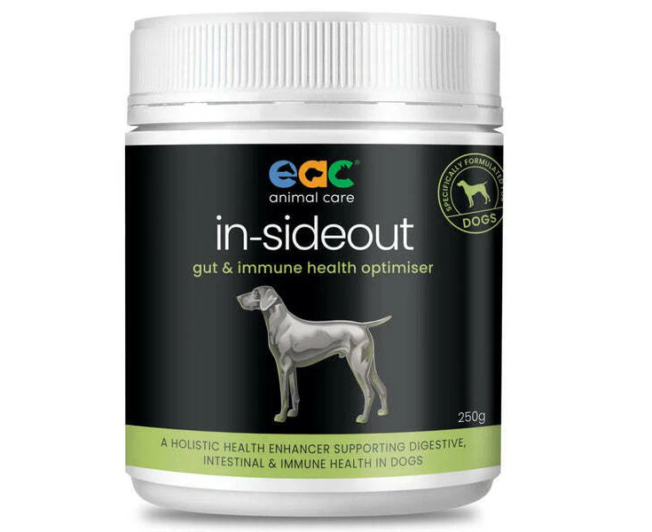 In-Sideout Dog  - Pre & Probiotic Nutraceutical Supplement For Dogs - 250gm