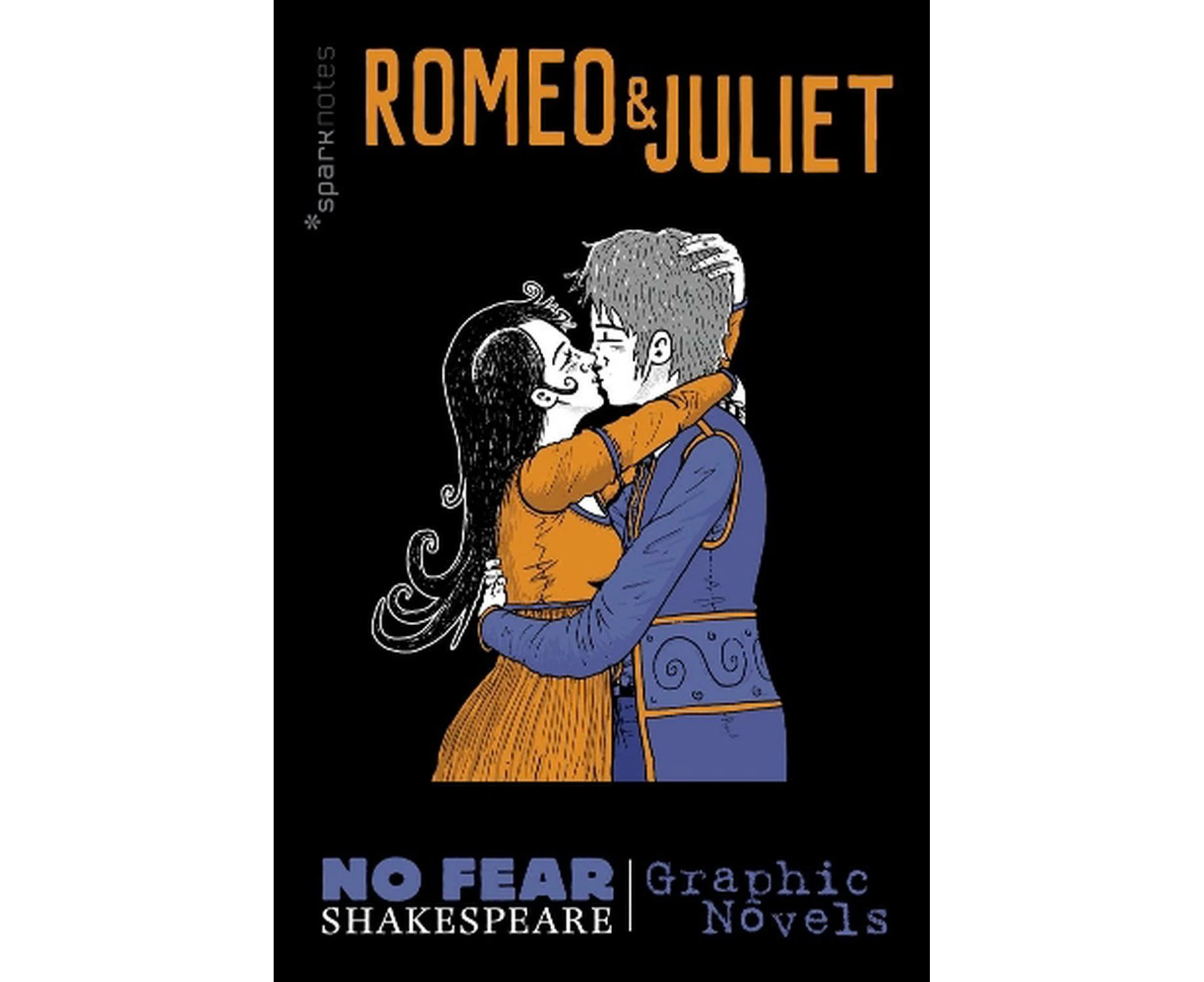 Sterling Books No Fear Shakespeare Romeo & Juliet Graphic Novel Paperback Book