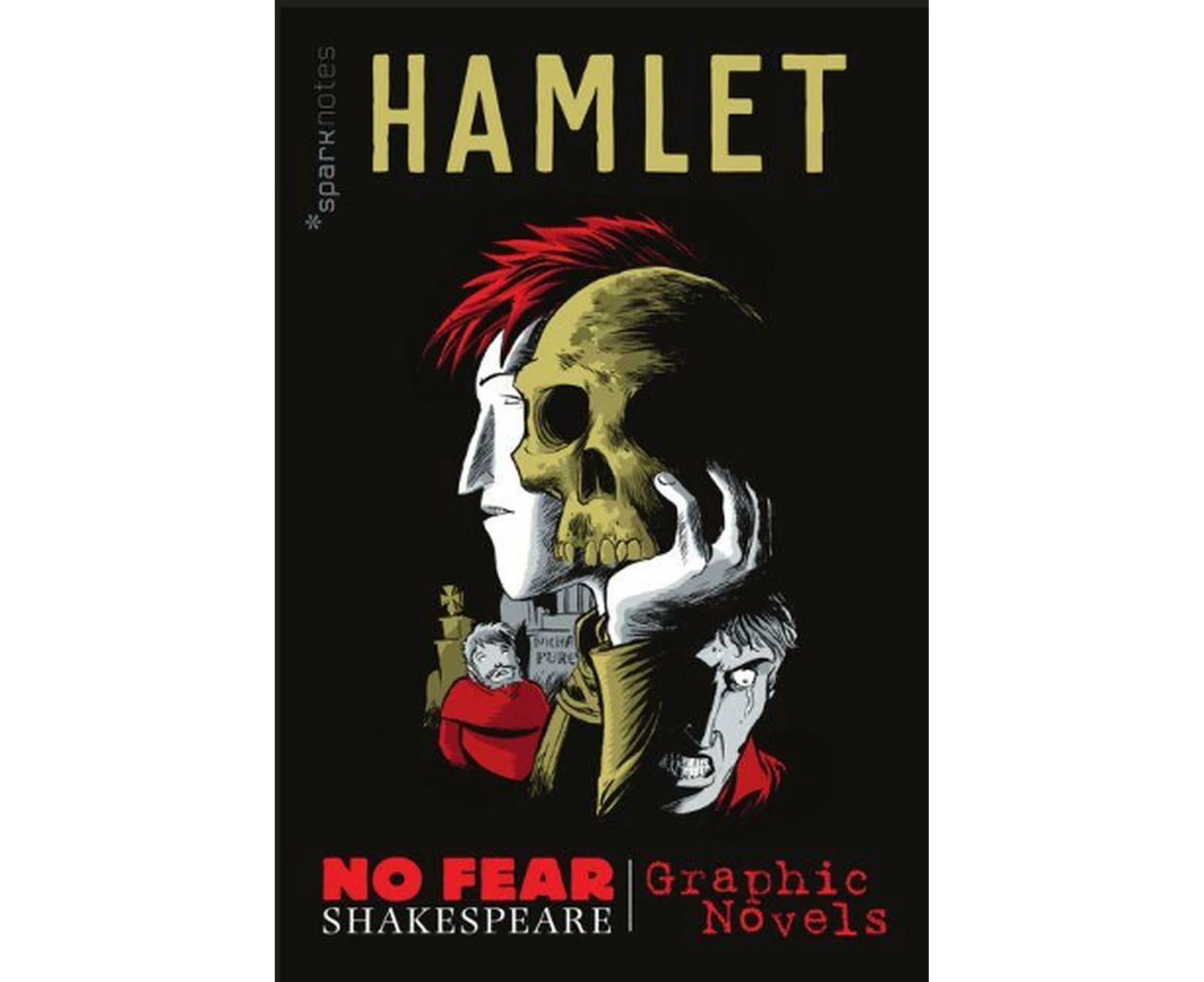 Sterling Books No Fear Shakespeare Hamlet Graphic Novel By SparkNotes Paperback