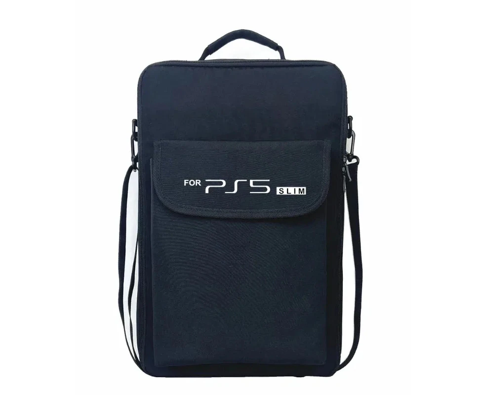 Portable PS5 Slim Travel Suitcase Storage Bag