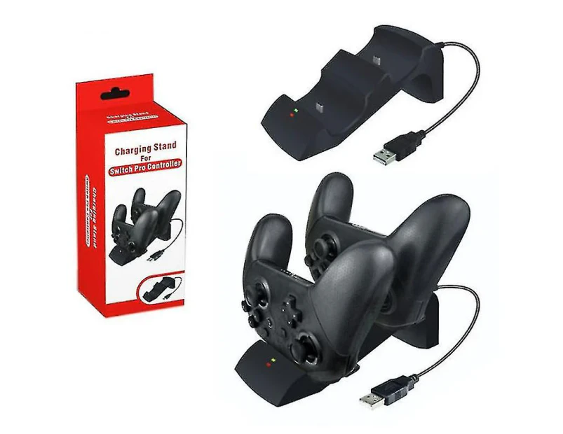 For Switch PRO Controller Dual Charging Dock