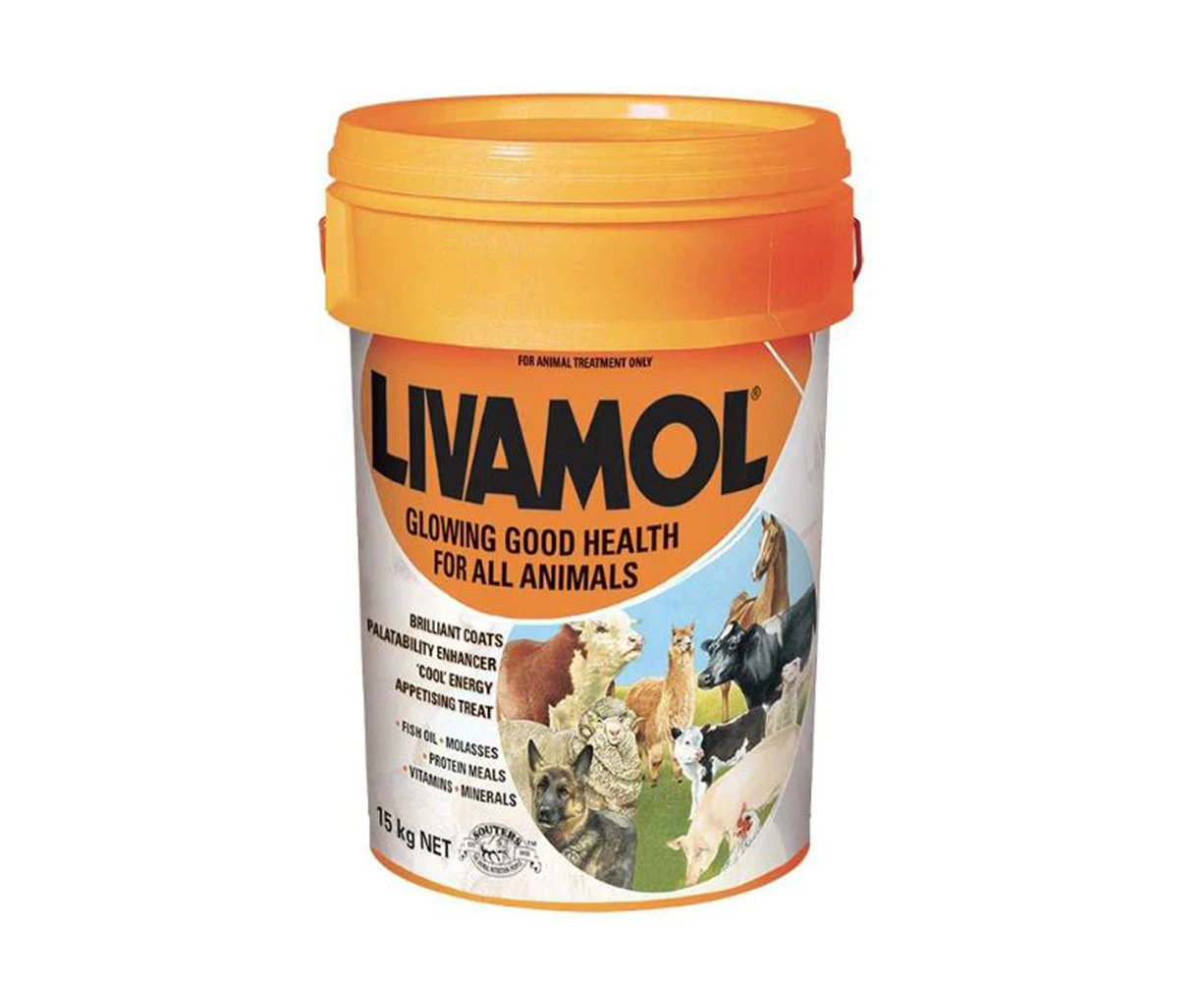 IAH Livamol Animal Feed Supplement 15kg