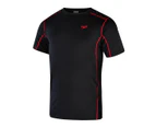 Speedo Tech Shortsleeve Rash Top Mens