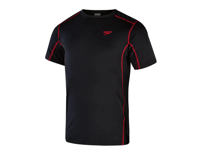 Speedo Tech Shortsleeve Rash Top Mens