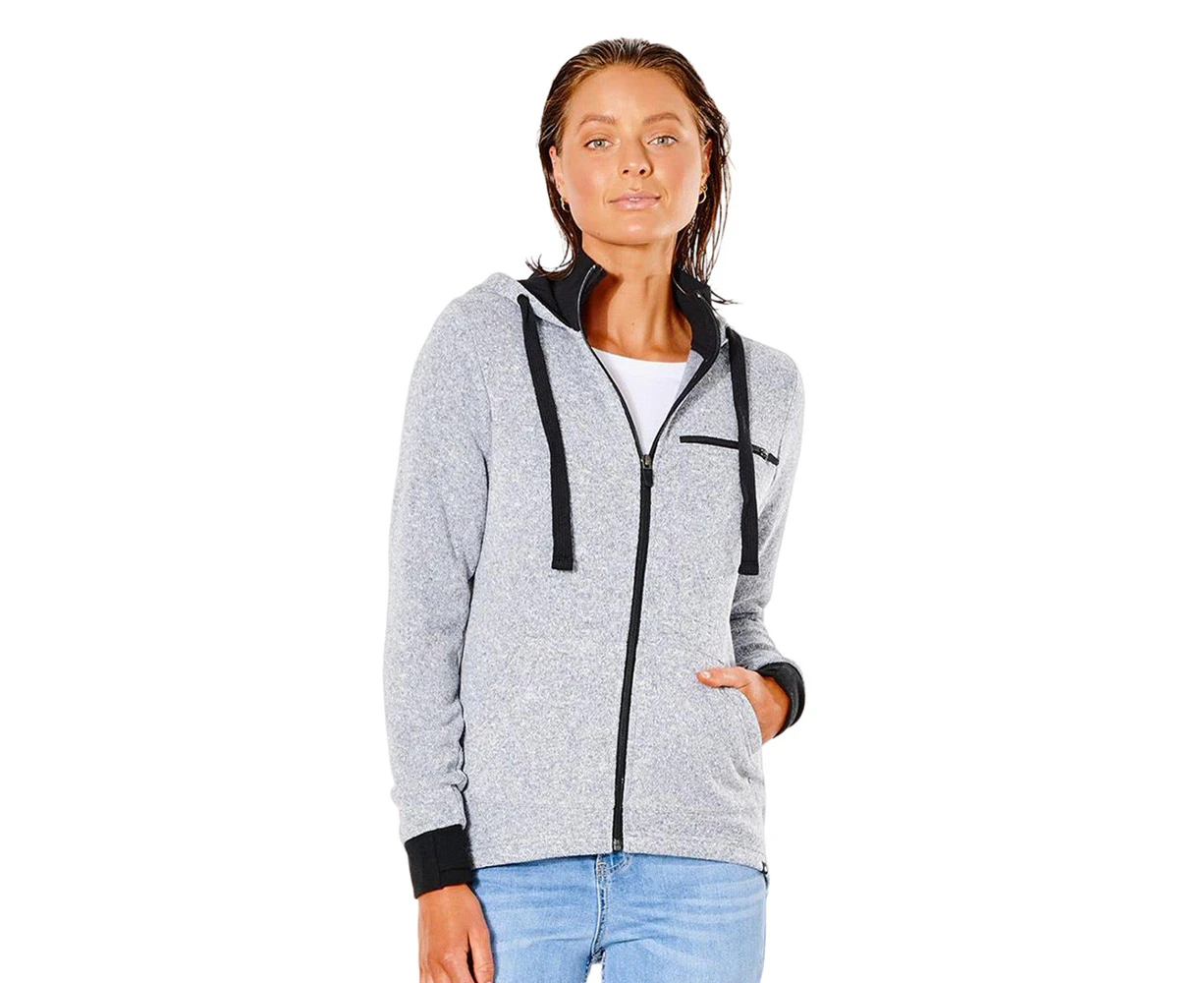 Rip Curl Luxe Zip Thru Hood Womens