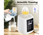 YOPOWER Bottle Warmer, Multifunction Fast Baby Bottle Warmer for Breastmilk Formula and Baby Food, Steam Sterilizer