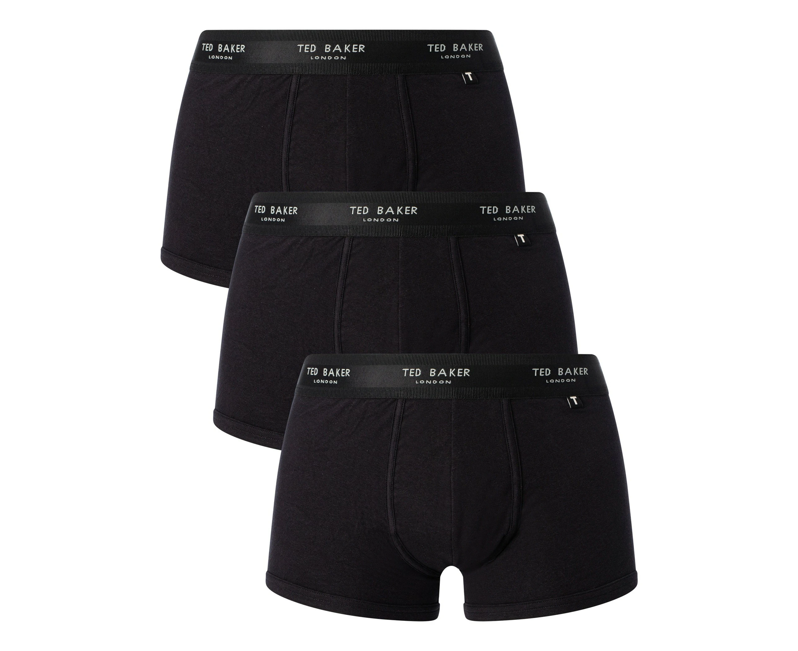 Ted Baker Men's 3 Pack Trunks - Black