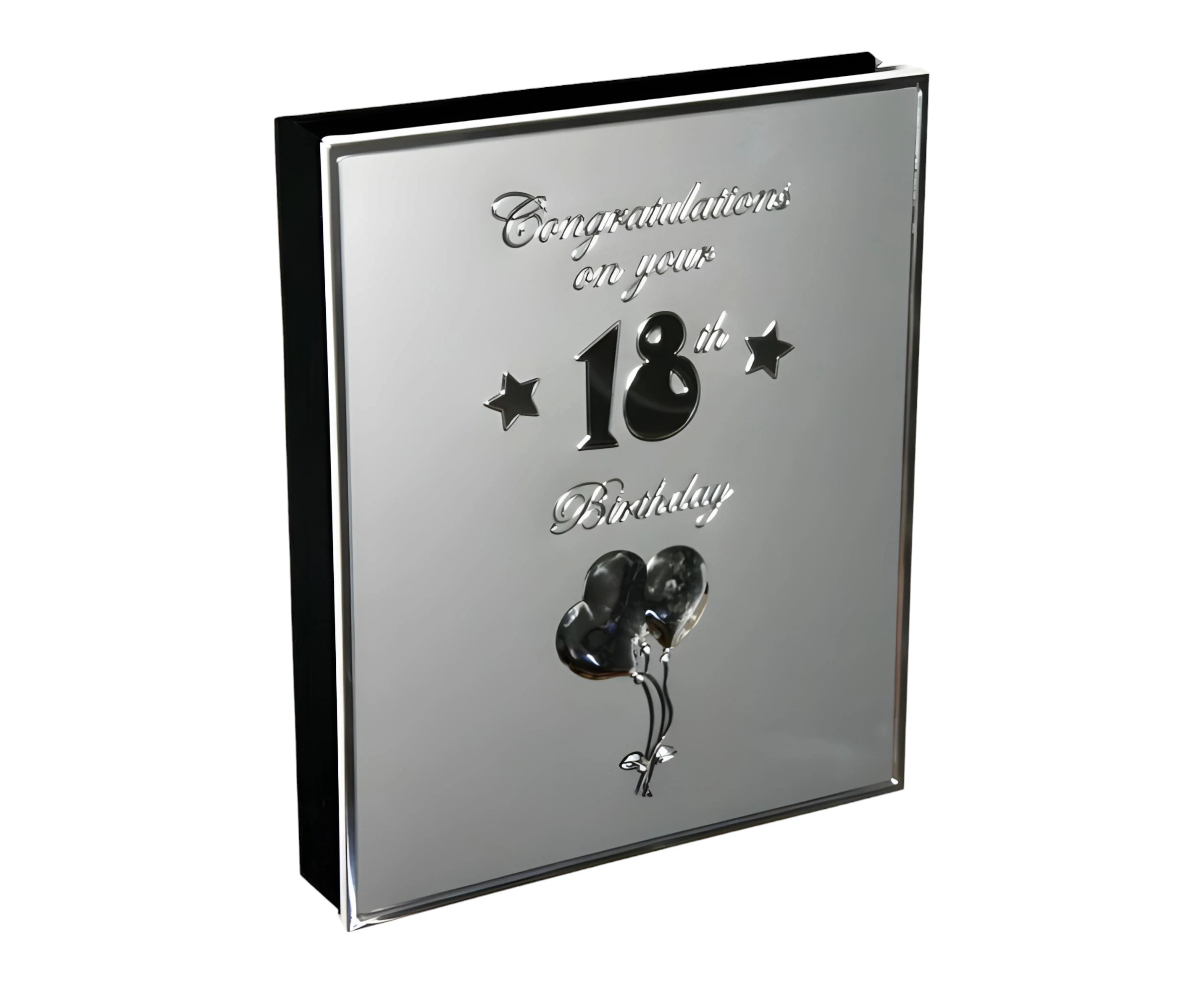 Silver Congratulations On Your 18th Birthday Photo Album