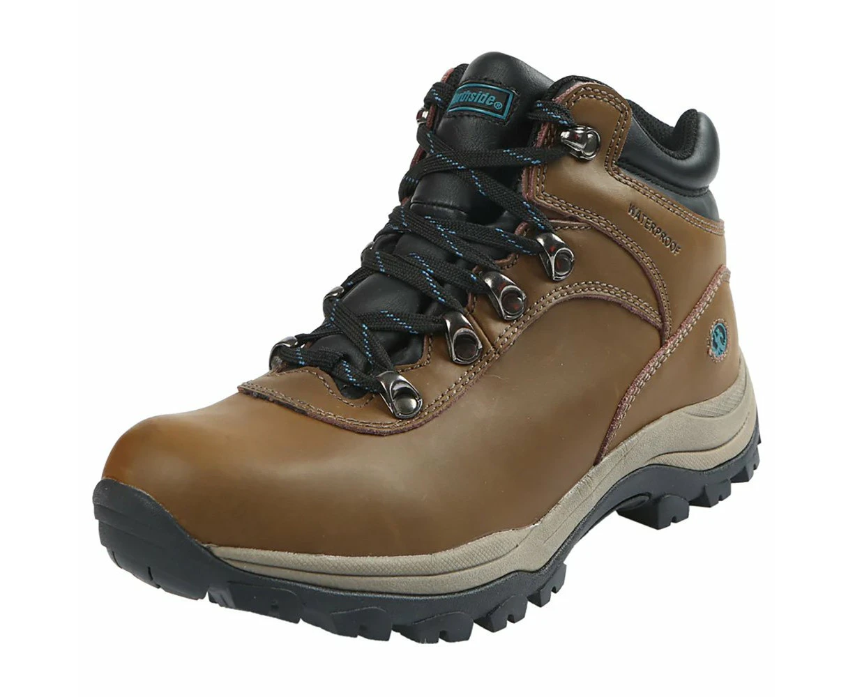 Northside Apex Lite Womens Hiking Boots Brown/Teal US9