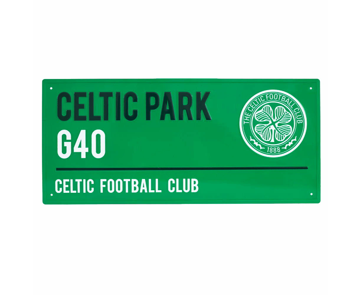 Celtic FC Street Sign (Green) - TA12489