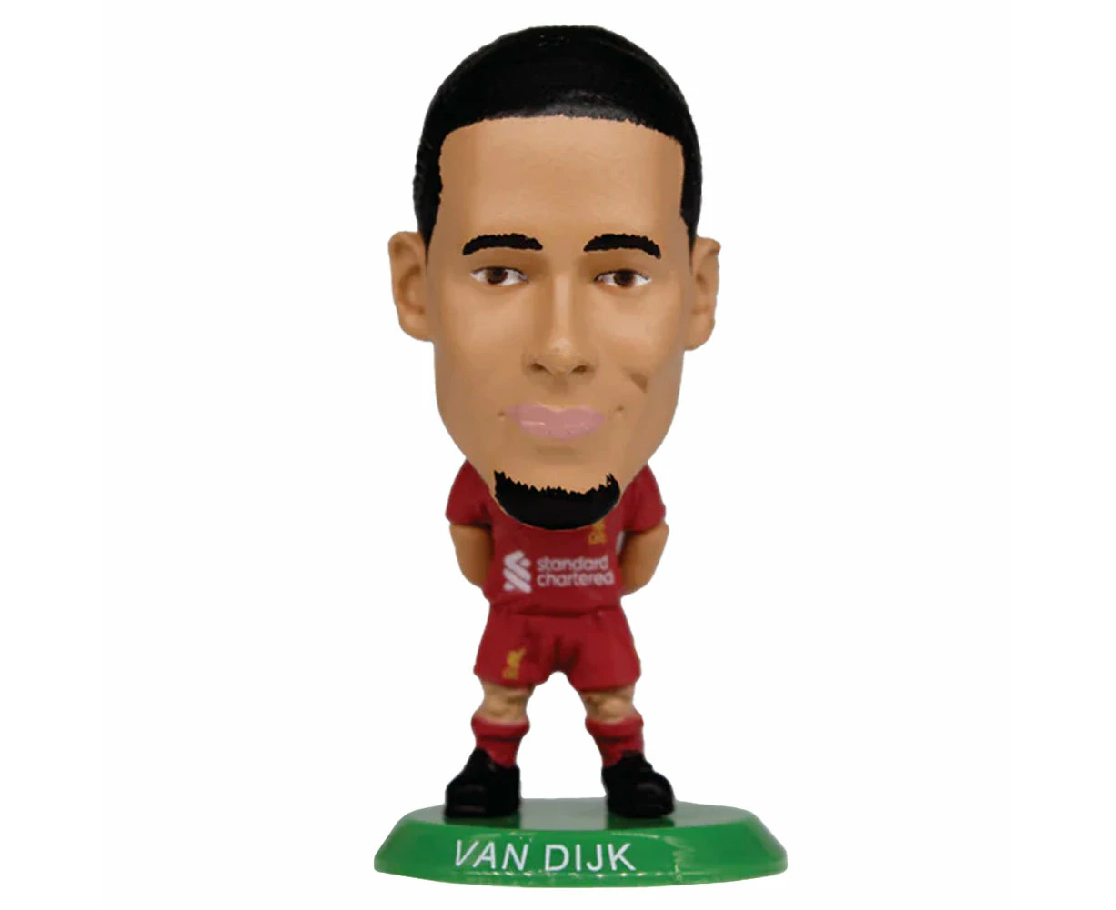 Liverpool FC Virgil Van Dijk 2025 SoccerStarz Football Figurine (Red/Green) - TA12539