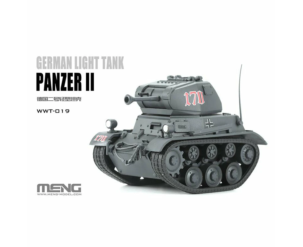 Meng German Light Tank Panzer II (Cartoon Model)