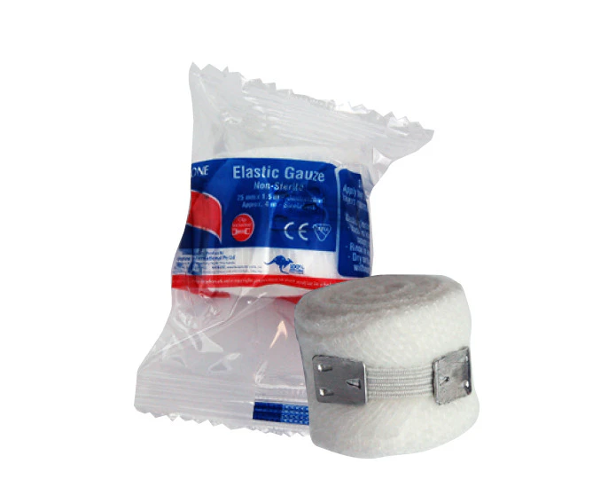 Livingstone Conforming Bandage with Clip 25mm x 4m Stretched Length (1.5 m Unstretched) Roll