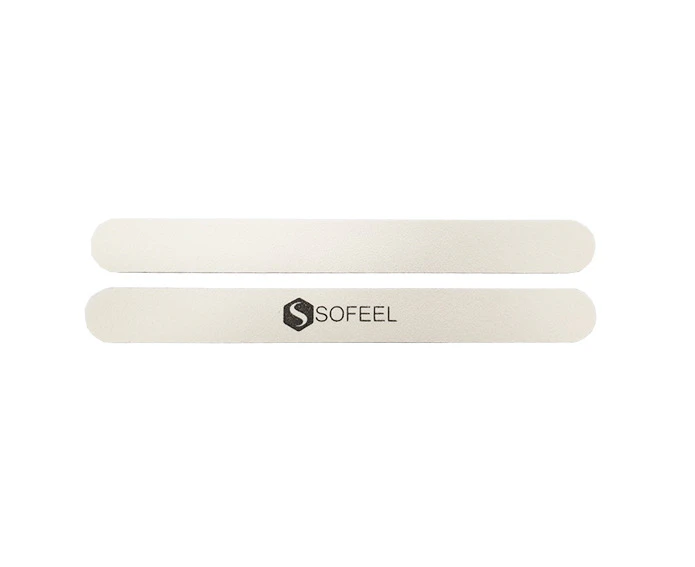 Sofeel White Perfector Nail Grinder 120/120 Grit Red Core Straight 1.9 x 17.8cm 10 Pack