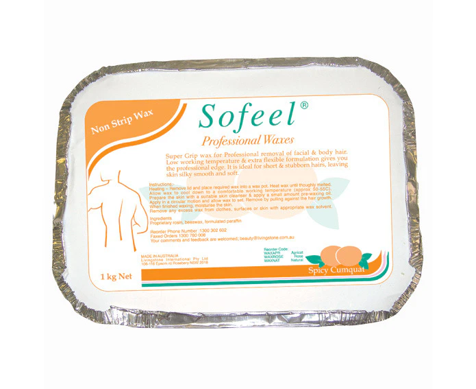 Sofeel Professional Hot Waxes Spicy Cumquat 1kg