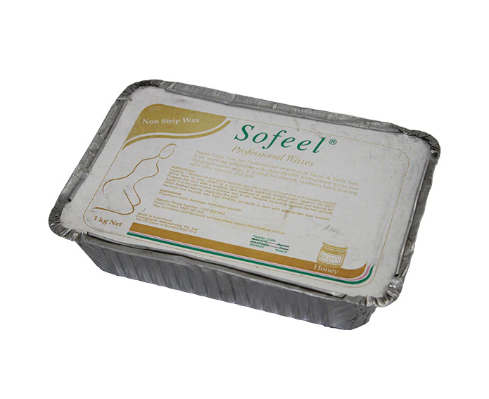 Sofeel Depilatory Professional Hot Waxes Non-Strip Wax Créme Caramel 1kg