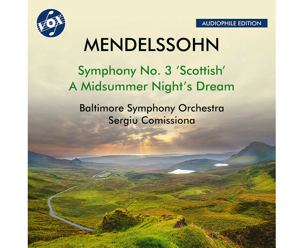 Sergiu Comissiona - Mendelssohn: Symphony No. 3, Op. 56, "Scottish"; A Midsummer Night's Dream (Excerpts)  [COMPACT DISCS] USA import