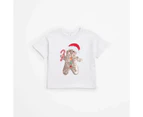 Target Christmas Sequin Gingerbread T-shirt