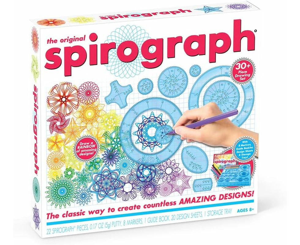 Spirograph Drawing Design Kit with Markers