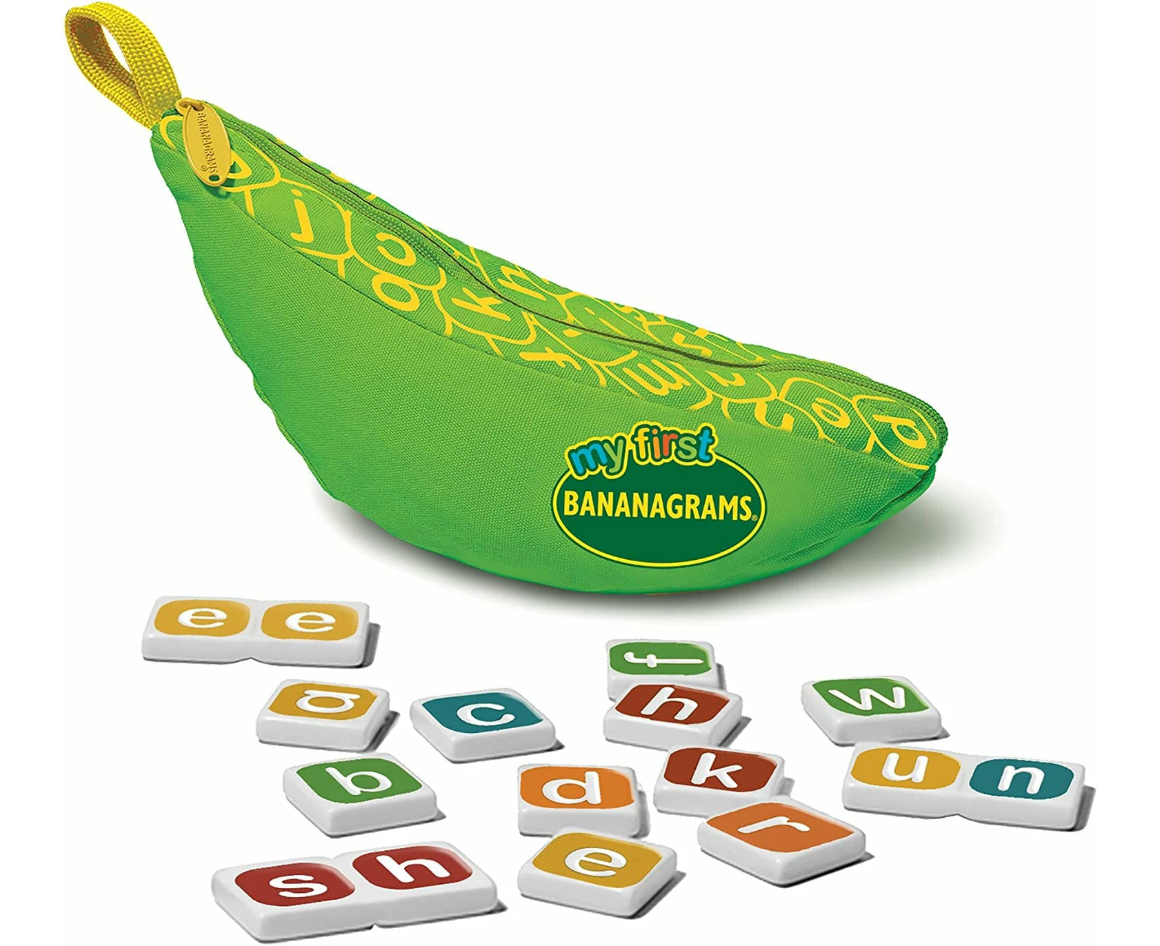 Bananagrams Moose Games 1661 My First Game,Green, Multicoloured