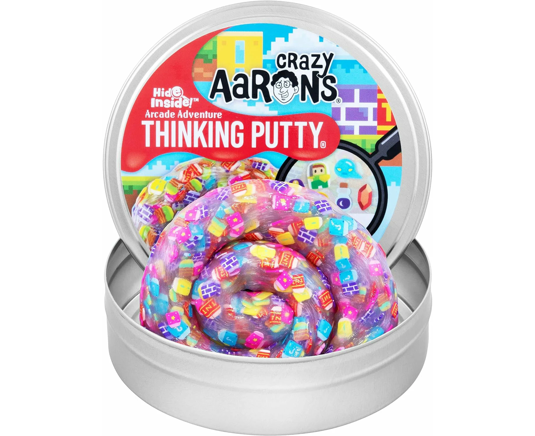 Crazy Aaron&#39;s Putty Arcade Adventure Hide Inside Thinking Putty