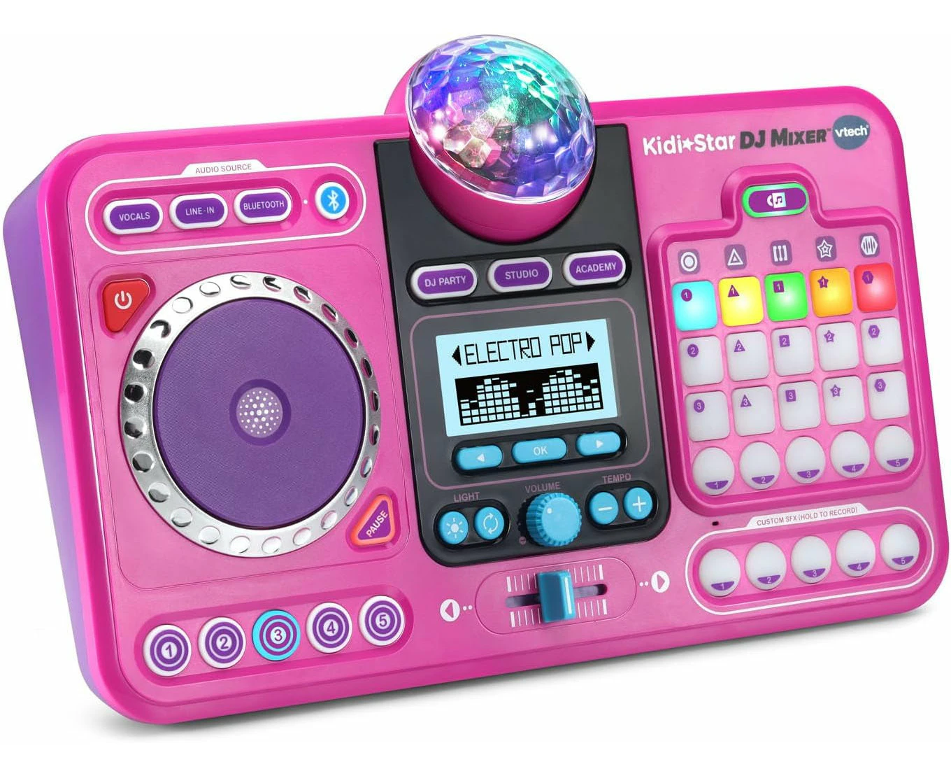 VTech KidiStar DJ Mixer, Pink