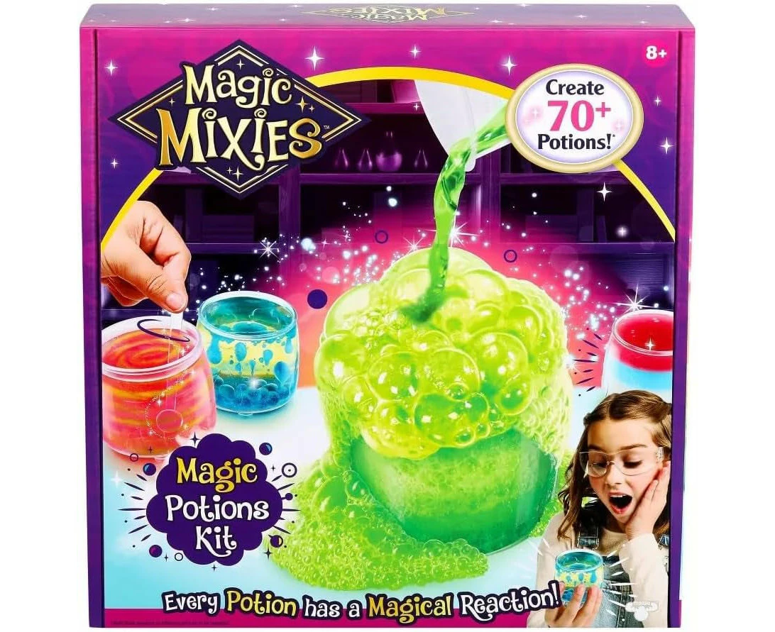 Magic Mixies Magic Potion Kit. Children Can Follow Their Spell Book and Mix Ingredients to Create Over 70 Magic Potions. Make Potions That Fizz, Bubble