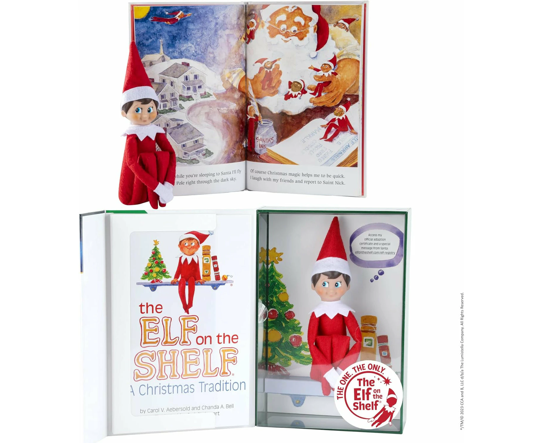 The Elf on the Shelf Boy Light, Red and White