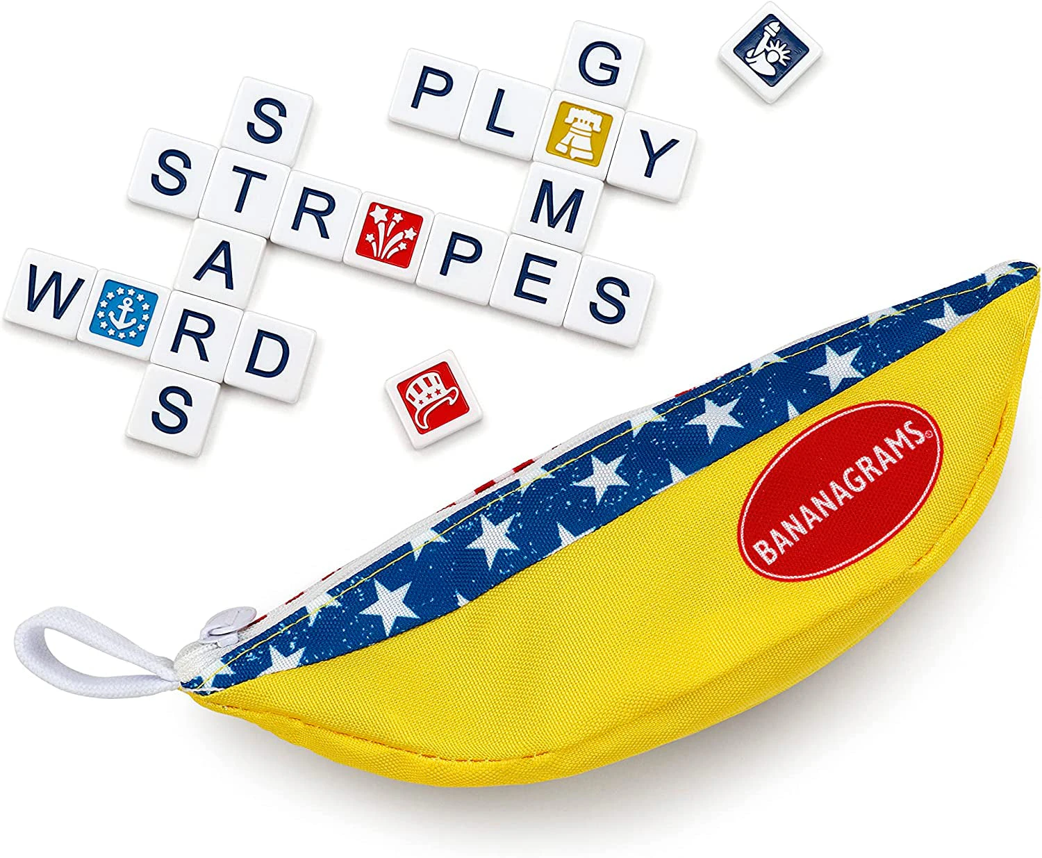 Bananagrams Stars and Stripes Themed Edition Family Board Game