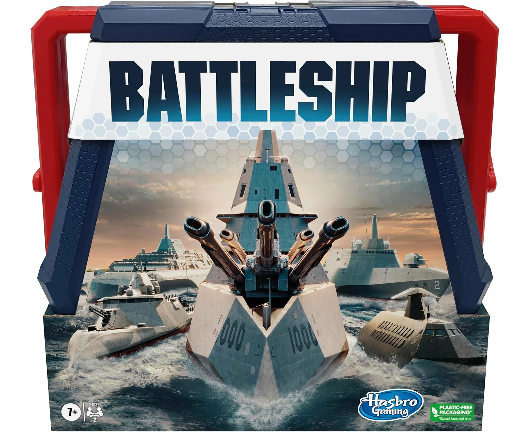 Battleship Classic Board Game - Strategy Game for Kids - Ages 7 and Up - Fun Kids Game for 2 Players - F4527