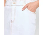 Target Paperbag Denim Skirt