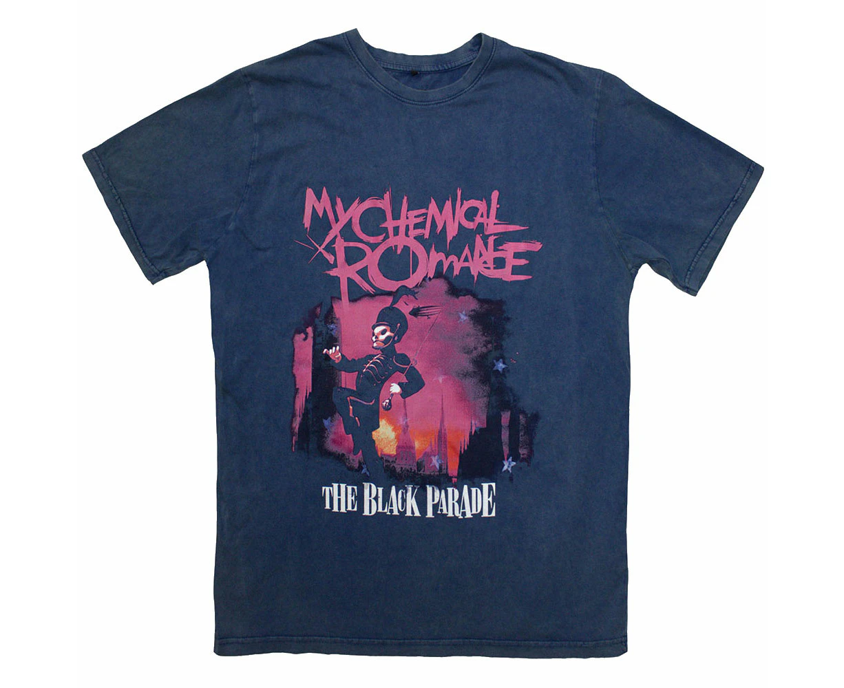 My Chemical Romance  Parade March Snow Wash T Shirt