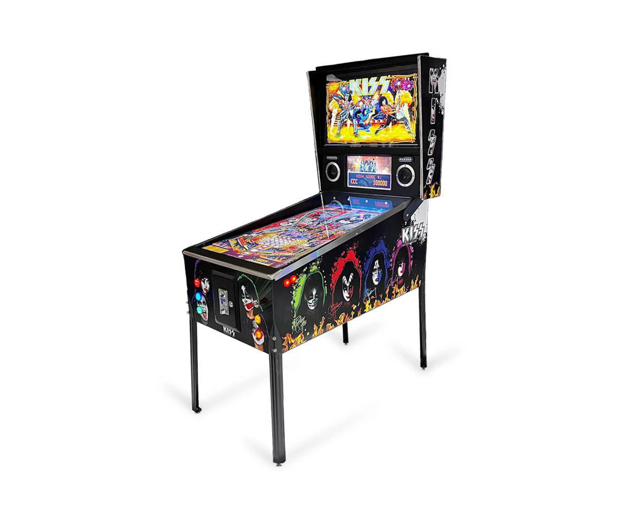 A Man & His Cave Premium KISS Virtual Pinball Machine 1300+ Games 190x138cm