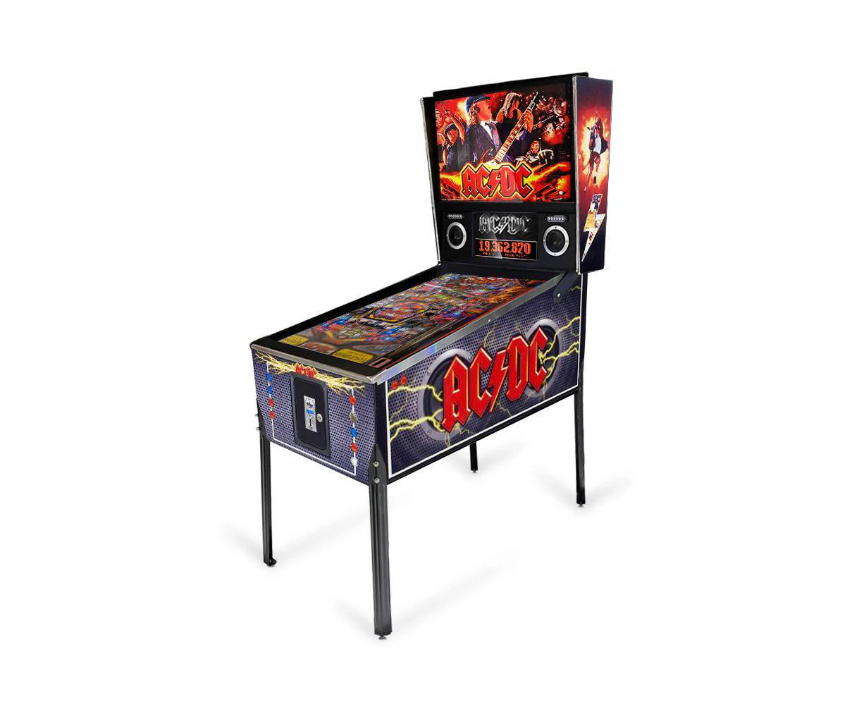 A Man & His Cave Premium AC/DC Virtual Pinball Machine 1300+ Games 190x138cm