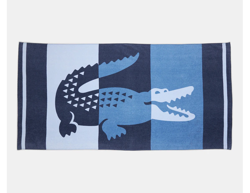 Lacoste beach towel best sale