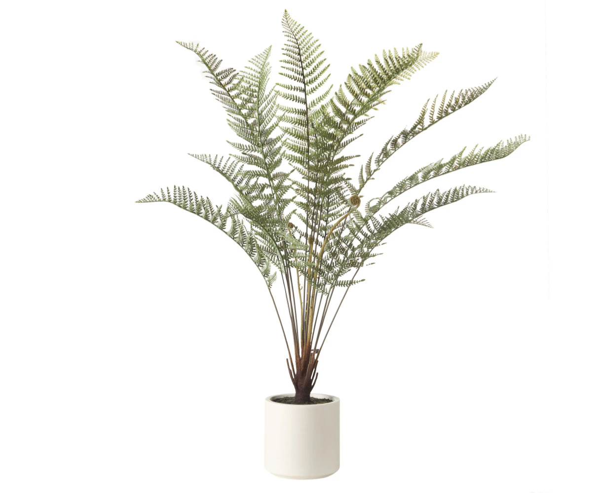 Rogue Fern Artificial Pot Plant | Green 133x79x79cm