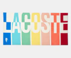 Lacoste Rainbow Logo Beach Towel - Multi