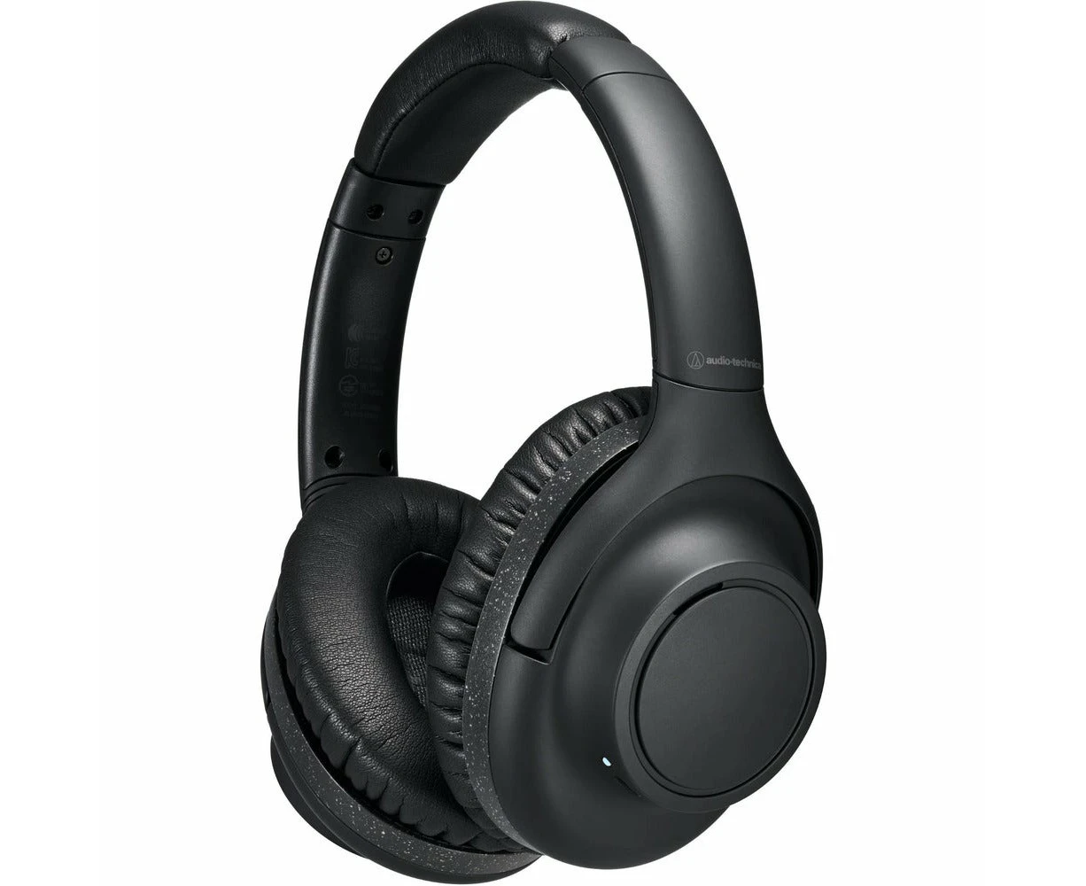 Audio-Technica ATH-S300BT Wireless Noise-Cancelling Over-Ear Headphones (Black)