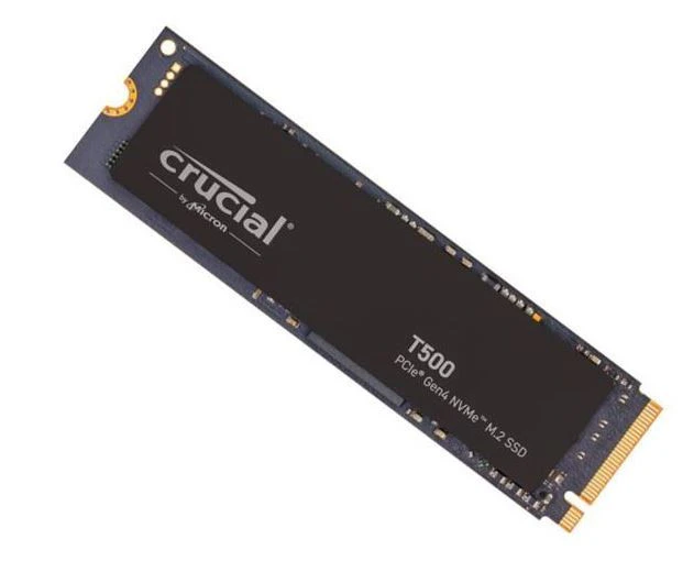 Crucial T500 4TB Gen4 NVMe SSD - 7400 7000 MB s R W 2400TBW 1440K IOPs 1.5M hrs MTTF Acronis True Image Adobe Creative Cloud for PS5 ~MZ-V8P4T0BW