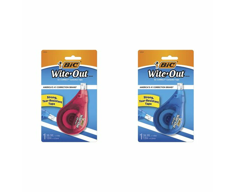 BIC Wite Out EZ Correct Correction Tape - Assorted