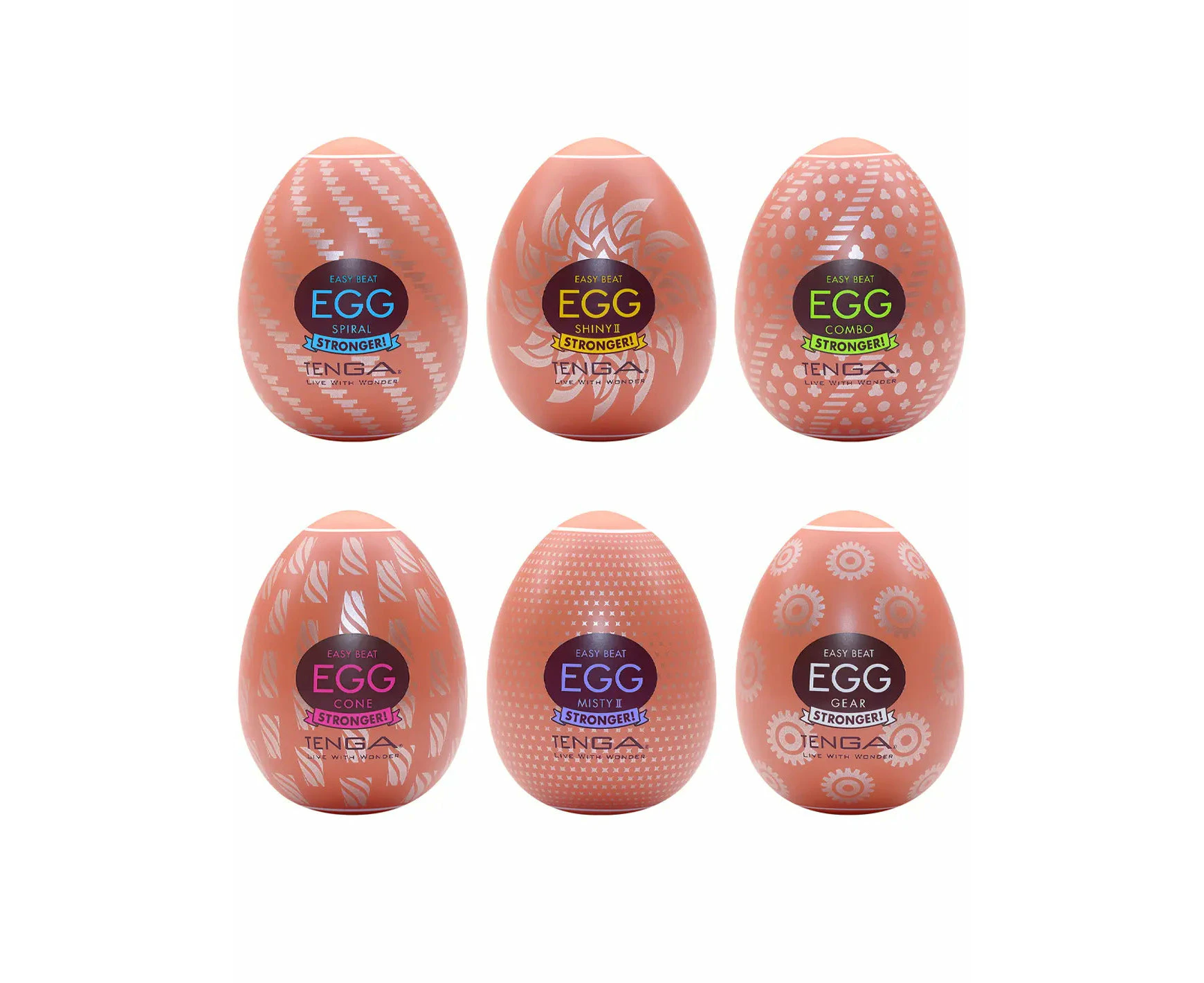 Tenga Tenga Egg Pack - Hard Boiled