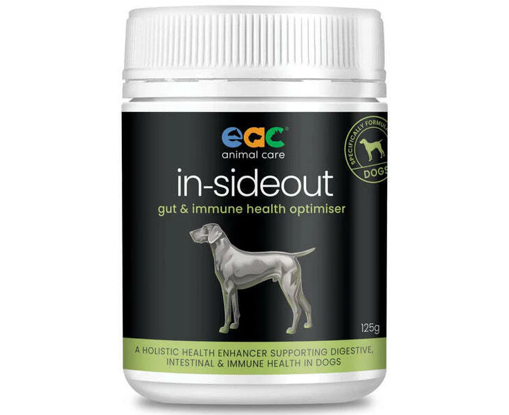 In-Sideout Dog  - Pre & Probiotic Nutraceutical Supplement For Dogs - 125gm