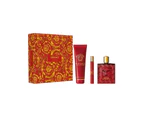 Versace Eros Flame 3 Piece 100ml Eau De Parfum