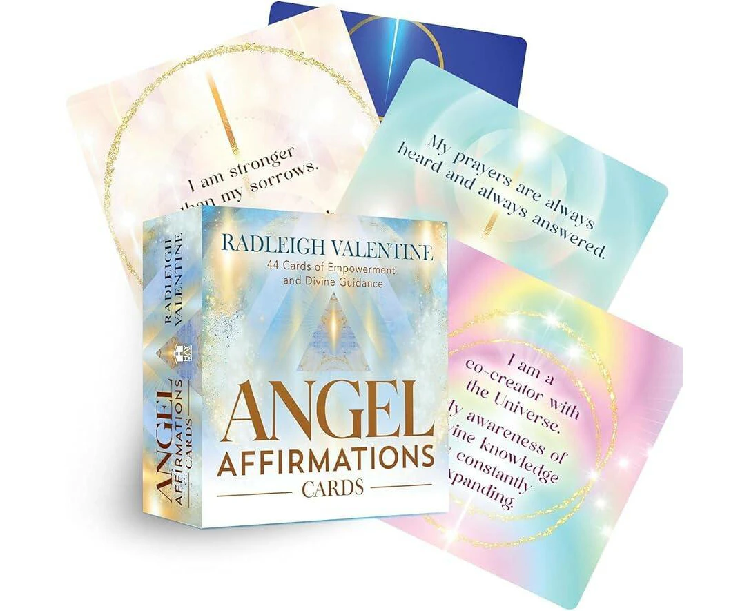 Angel Affirmations Cards: 44 Cards of Empowerment and Divine Guidance