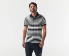 Tommy Hilfiger Men's Stripe Slim Polo Shirt - Desert Sky