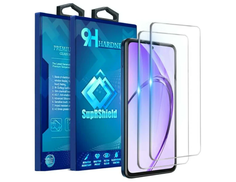 [2 PACK] For Oppo A40 4G Screen Protector Tempered Glass Screen Protector Guard