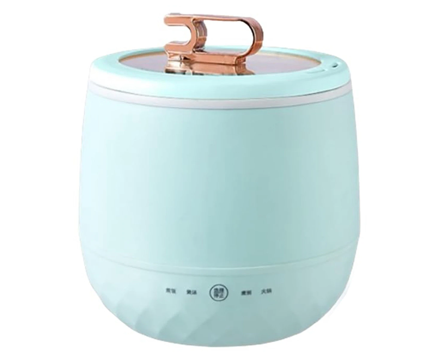 Smart Mini Rice Cooker, Multi-Function Cooker, Mini Hot Pot Rice Cooker, Portable Mini Rice Cooker,Light Green